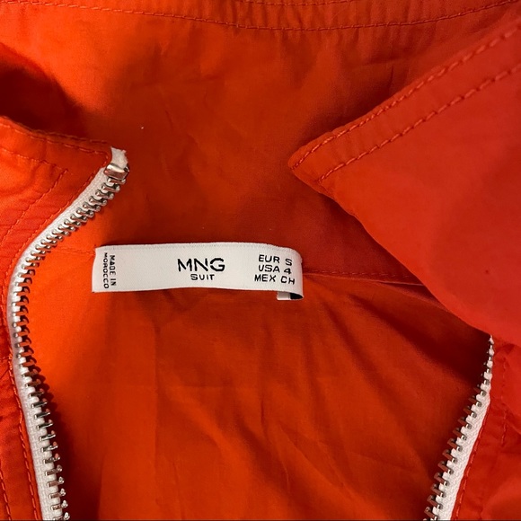 Mango Zip Up Head Over Anorak - Picture 5 of 11